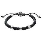 Diesel DX1121040 STACKABLES BEADS Black String Closure Jewellery