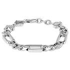 Diesel DX1351040 D LOGO STEEL Men's Styled Chain Bracelet Jewellery