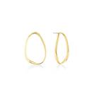 Calvin Klein 35000451 Women's Elongated Drops Earrings Gold Jewellery