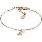 Emporio Armani EG3575221 Logo and Pearl Bracelet Rose Gold Jewellery