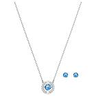 Swarovski 5480485 Sparkling Dancing Round Necklace Set Jewellery