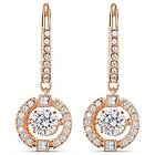 Swarovski 5504753 Sparking Dance Pierced Earrings Rose Jewellery