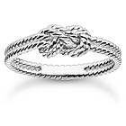 Thomas Sabo TR2399-001-21-56 Charm Club Rope & Knot Ring Jewellery