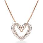 Swarovski 5628657 UNA Pendant Necklace Rose Gold Plated Jewellery