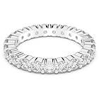 Swarovski 5257516 Vittore XL Ring Rhodium Plated White Jewellery