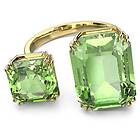 Swarovski 5614923 Millenia Green Octagon Crystal Ring Jewellery