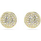 Swarovski 5683444 Meteora stud earrings, White, Gold-tone Jewellery