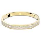 Swarovski 5656844 Dextera Medium Octagon Bangle Gold-Tone Jewellery