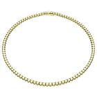 Swarovski 5661191 Matrix Tennis Necklace Gold-Tone Plated Jewellery