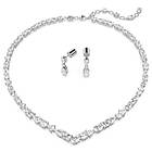 Swarovski 5674306 Mesmera Necklace and Earring Set Rhodium Jewellery