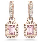 Swarovski 5649474 Millenia Drop Earrings Rose Gold-Tone Jewellery