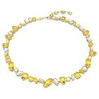 Swarovski 5652800 Gema Necklace Gold-Tone Plated Yellow Jewellery