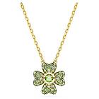 Swarovski 5671144 Idyllia Clover Pendant Necklace Gold Tone Jewellery