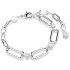 Swarovski 5683353 Dextera bracelet, White, Rhodium plated Jewellery