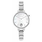 Nomination 076033/008 PARIS Watch With Steel Band ROUND With Jewellery