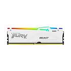 Kingston FURY Beast RGB 32GB DDR5 RAM 5600MHz DIMM 288-pin On-die ECC CL36 (KF55