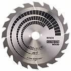 Bosch Sågklinga för trä CONSTRUCT WOOD; 250x3,2x30,0 mm; Z20; 15°