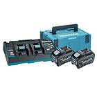 Makita Tillbehörsset 191U13-9; 40 V; 2x5.0 Ah batt.