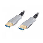 Lanberg HDMI till HDMI AOC V2.0 Optisk 10 Meter