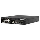 QNAP switch half-width 10 ports Managed