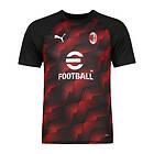 Puma Ac Milan Prematch 23/24 Junior Short Sleeve T-shirt Röd 15-16 Years