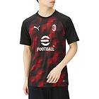 Puma Ac Milan 23/24 Prematch Short Sleeve T-shirt Röd S