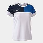 Joma Crew V Short Sleeve T-shirt Vit S Kvinna