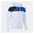 Joma Crew V Full Zip Sweatshirt Vit,Blå 2XL Man