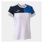 Joma Crew V Short Sleeve T-shirt Vit 12-14 Years Pojke