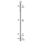 Alpina 2.34/2.00 Stainless Steel Spokes 100 Units 268 mm