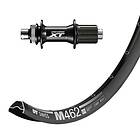 Winora Dt Swiss M462 Shimano Deore Xt 8-11s 27,5´´ Cl Disc Rear Wheel Silver 12 x 148 mm Shimano/Sram HG