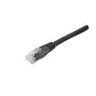 Eurolan 21D-S6-01BL Patchkabel 2 x RJ45 SSTP, svart 1 m