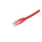 Eurolan 21D-S6-01RD Patchkabel 2 x RJ45 SSTP, röd 1 m