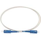 Eurolan 41E-S4-SC-SC-03-04WT Fiberkablage vit, formsprutad 3 m