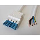 Gycom 128975 Anslutningskabel hane-fri, 1,5 mm², 2 meter, IP20 5-pol, 1,31 kWh