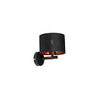 Qazqa Moderne vegglampe svart med gull VT 1