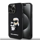Karl Lagerfeld 3D-gummi och Choupette-fodral till iPhone 14 Pro Max