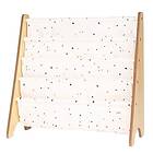 3 Sprouts Book Rack Terrazzo/Cream