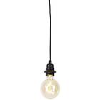 Qazqa Moderne hengende lampe svart dimbar Cava Luxe 1