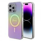 Guess iPhone 15 Pro Max Skal Script MagSafe Rosa