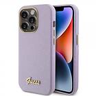 Guess iPhone 15 Pro Skal Full Glitter Wrapped Lilac