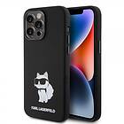 Karl Lagerfeld iPhone 15 Pro Skal Choupette NFT Svart