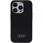 Audi iPhone 15 Pro Max Skal Silicone Svart