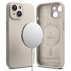 Ringke iPhone 15 Skal Silicone Magnetic Stone