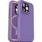 Otterbox iPhone 15 Pro Skal Fre MagSafe Rule of Plum