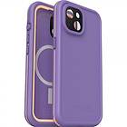 Otterbox iPhone 15 Skal Fre MagSafe Rule of Plum