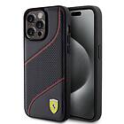 Ferrari iPhone 15 Pro Max Skal Perforerad Svart