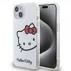 Hello Kitty iPhone 13 Skal Logo Vit