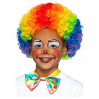 Clownperuk Färgglad Barn