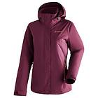 Maier Sports Metor Therm Rec Full Zip Rain Short Jacket Dam